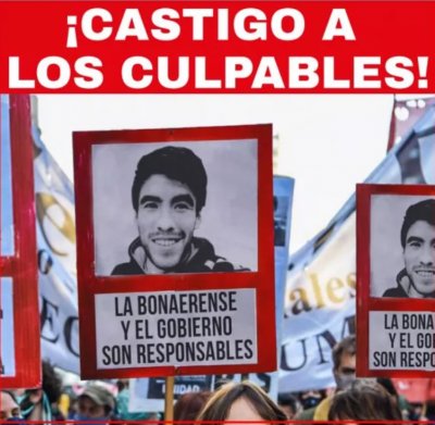 ¡Justicia por Facundo! Marchamos jueves 3 a las 16, Congreso a Plaza de Mayo.