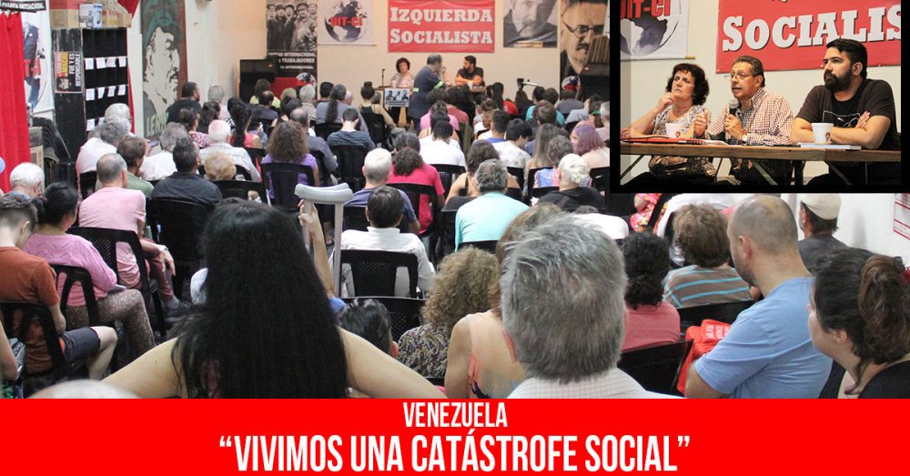 Venezuela: “Vivimos una catástrofe social”