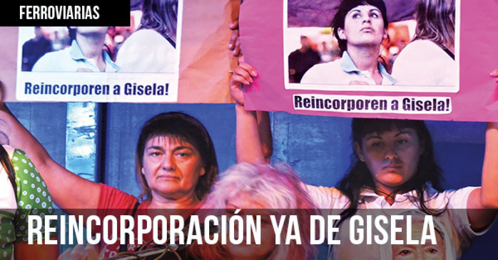 Ferroviarias: Reincorporación ya de Gisela Herrera