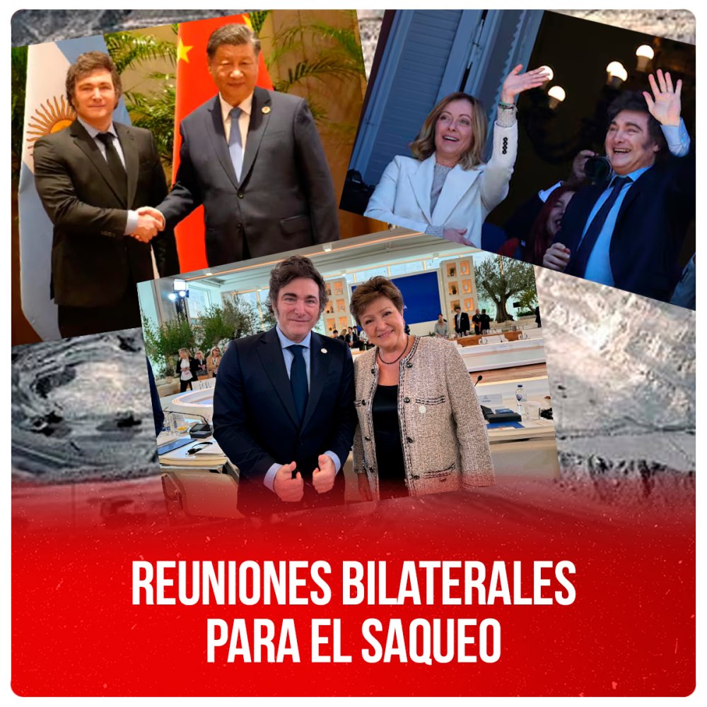 Reuniones bilaterales para el saqueo