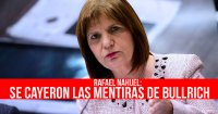Rafael Nahuel: Se cayeron las mentiras de Bullrich