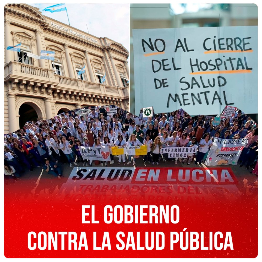 El gobierno contra la salud pública