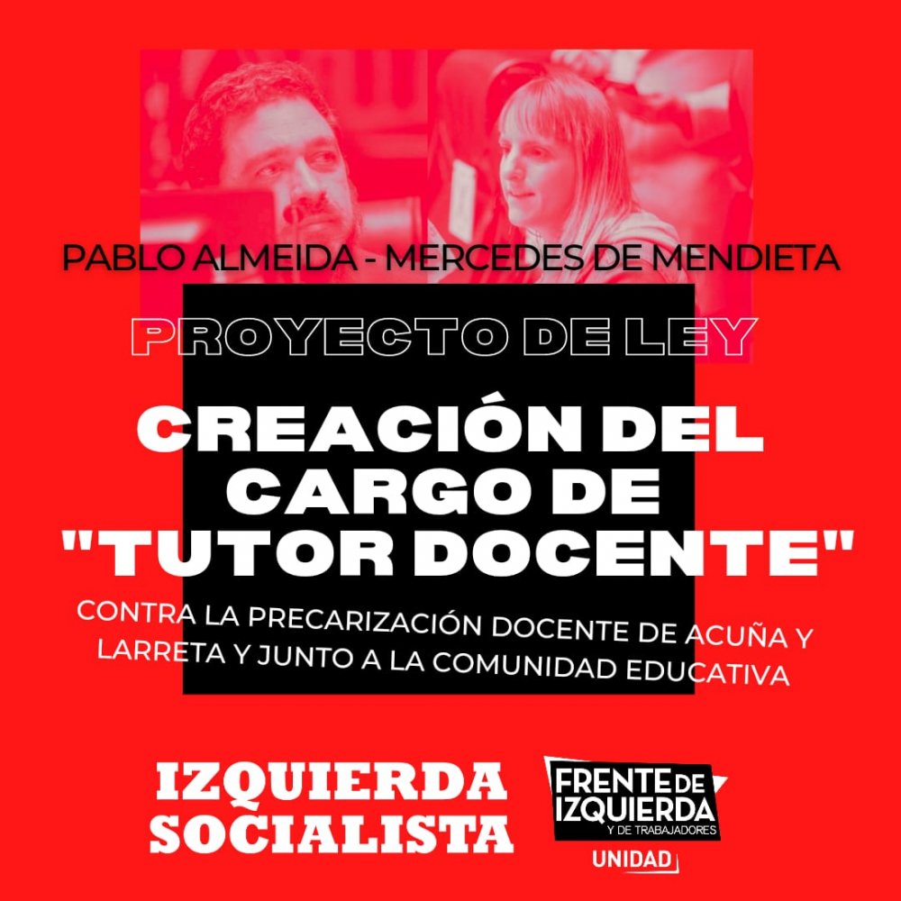 Larreta y Acuña siguen precarizando docentes