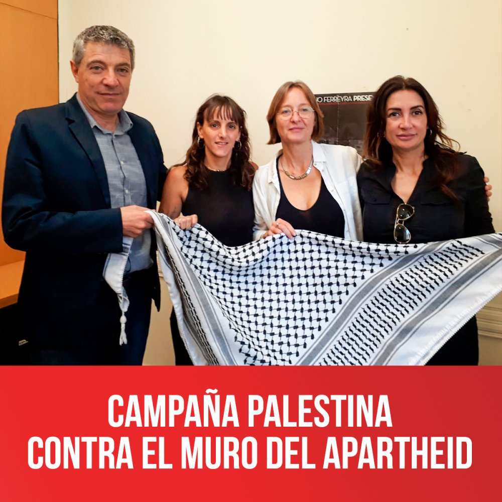 Campaña palestina contra el muro del Apartheid