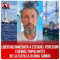 Libertad inmediata a Ezequiel Peressini y demás tripulantes de la Flotilla Global Sumud