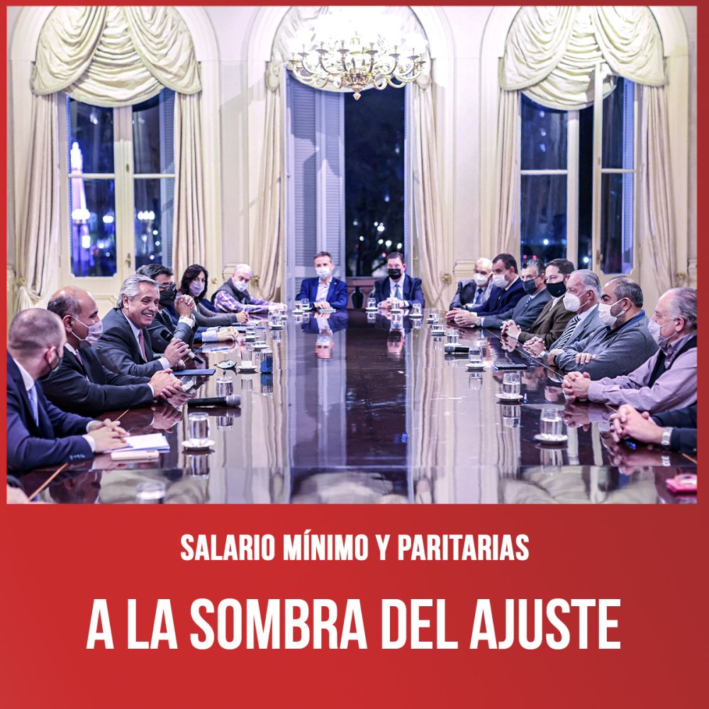 Salario Mínimo y paritarias / A la sombra del ajuste