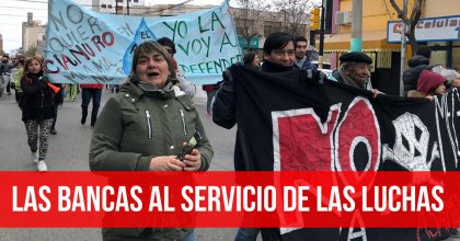 Las bancas al servicio de las luchas