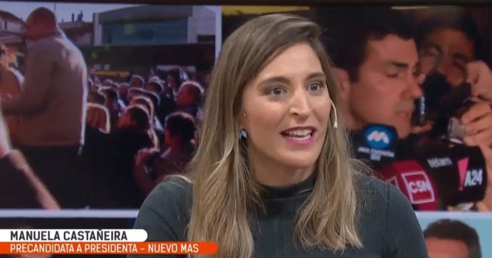 Manuela Castañeira divide y miente