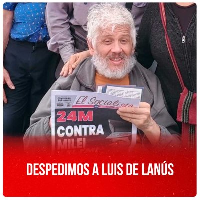 Despedimos a Luis de Lanús