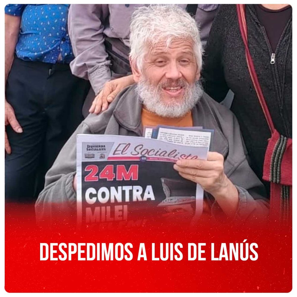 Despedimos a Luis de Lanús