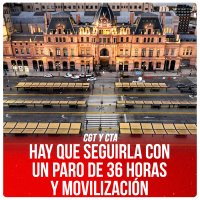 CGT y CTA / Hay que seguirla con un paro de 36 horas y movilización