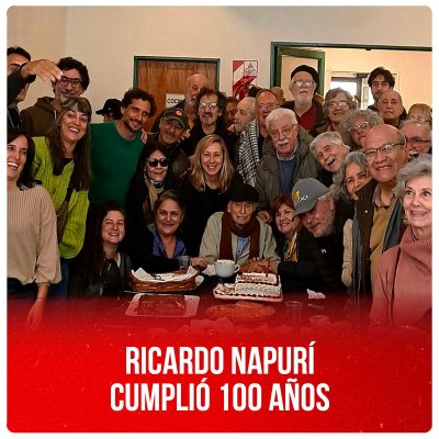 Ricardo Napurí cumplió 100 años
