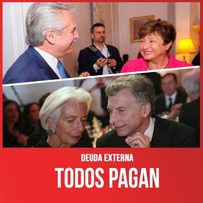 Deuda externa / Todos pagan