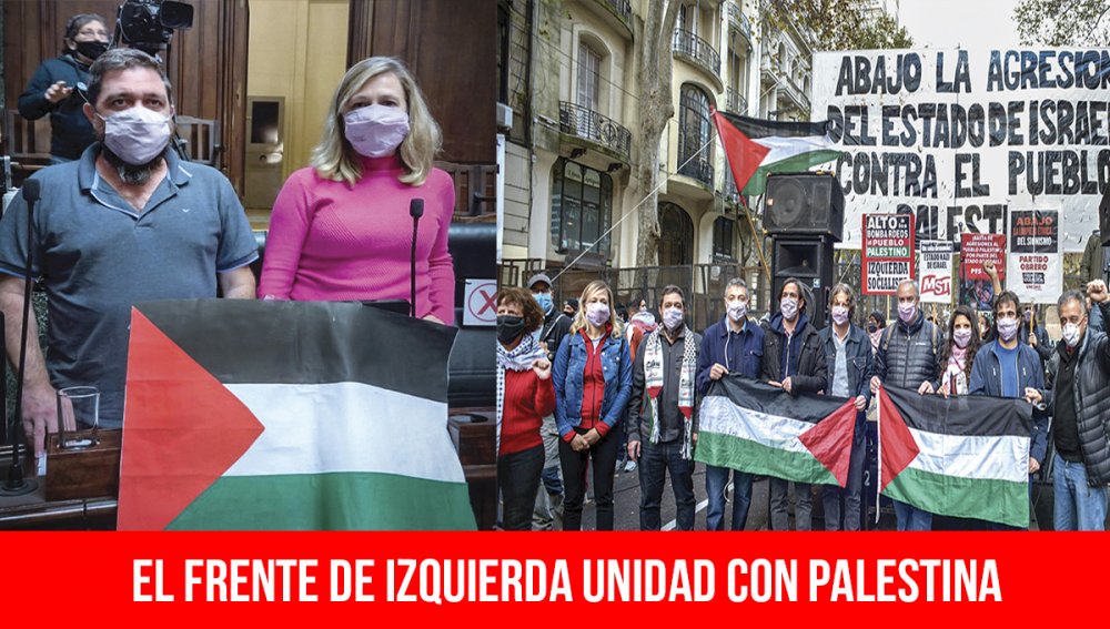 El Frente de Izquierda Unidad con Palestina