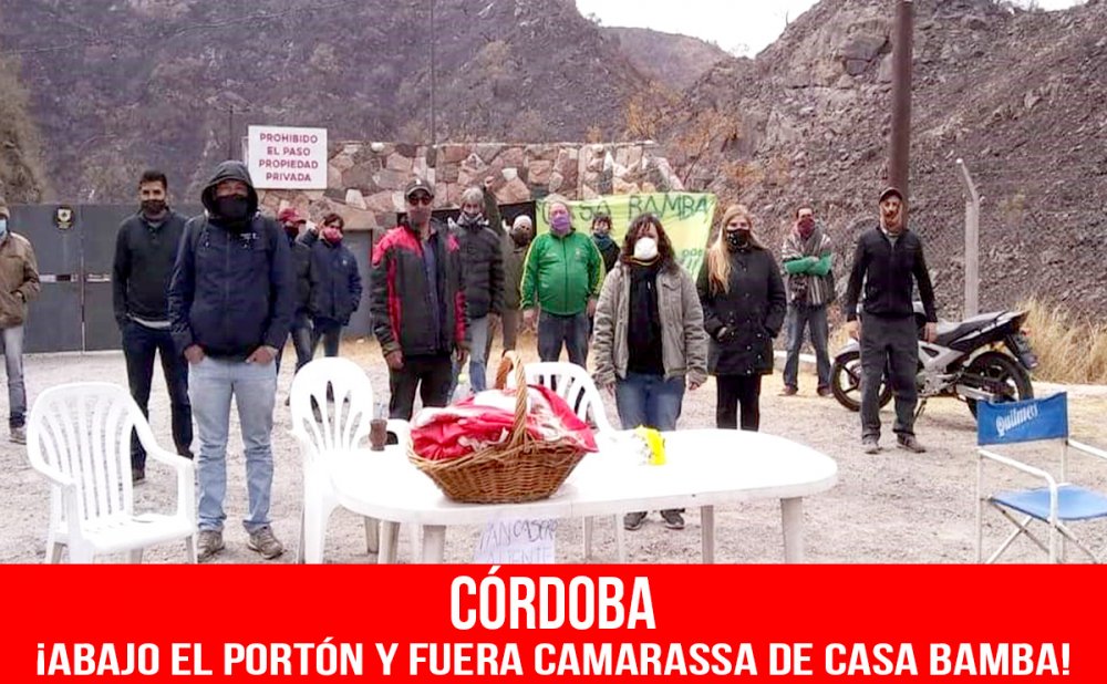 Córdoba. ¡Abajo el portón y fuera Camarassa de Casa Bamba!