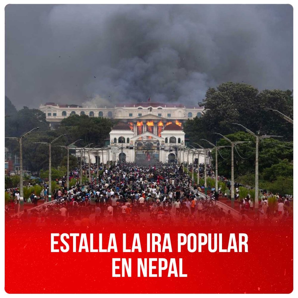 Estalla la ira popular en Nepal