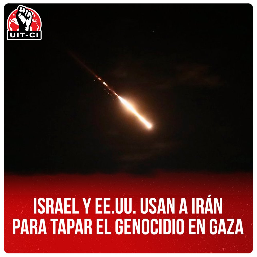 Israel y EE.UU. usan a Irán para tapar el genocidio en Gaza