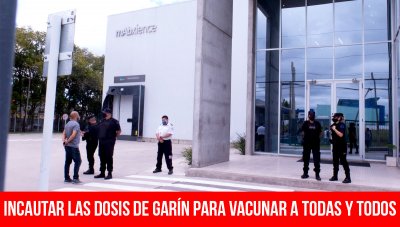 Incautar las dosis de Garín para vacunar a todas y todos