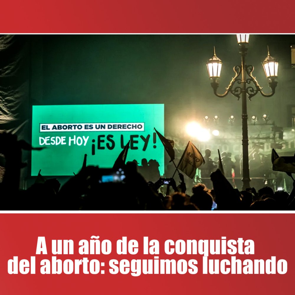 A un año de la conquista del aborto: seguimos luchando