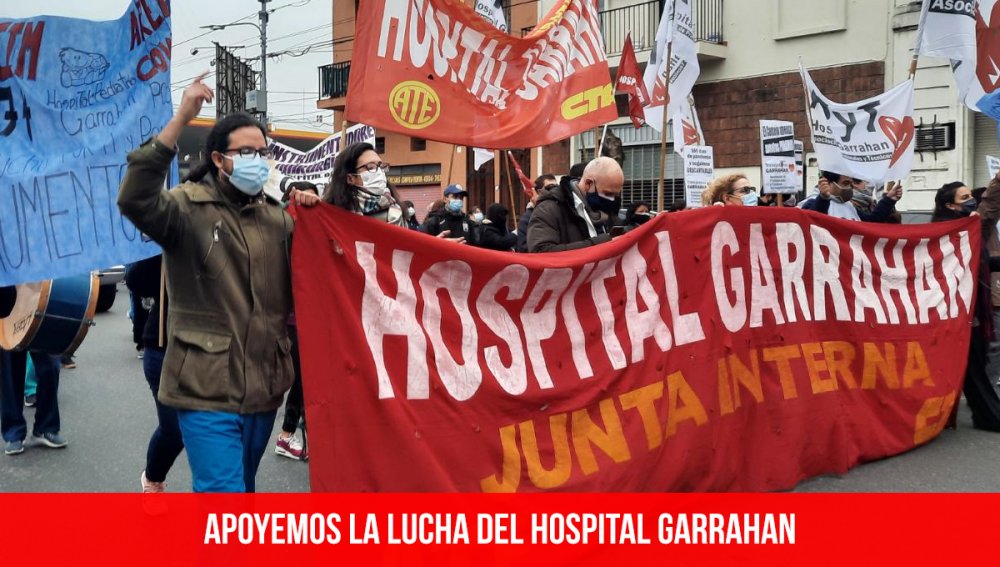 Apoyemos la lucha del hospital Garrahan