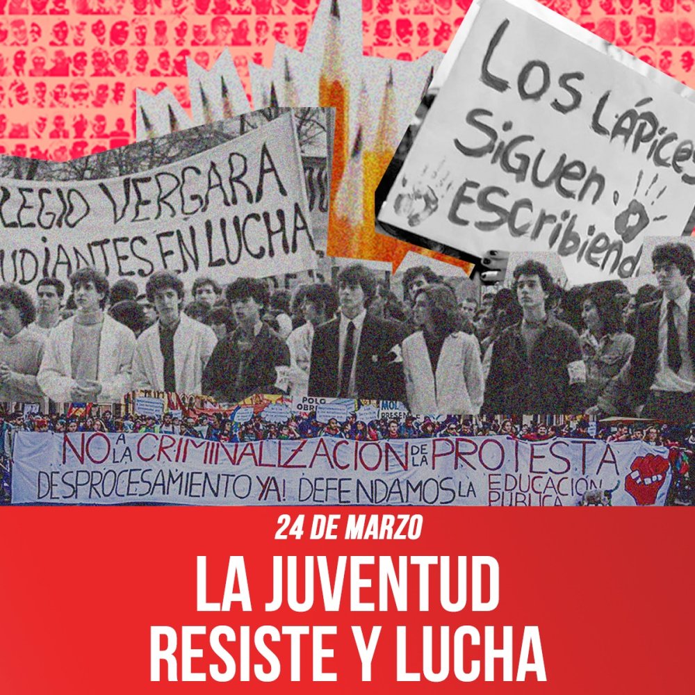 La juventud resiste y lucha