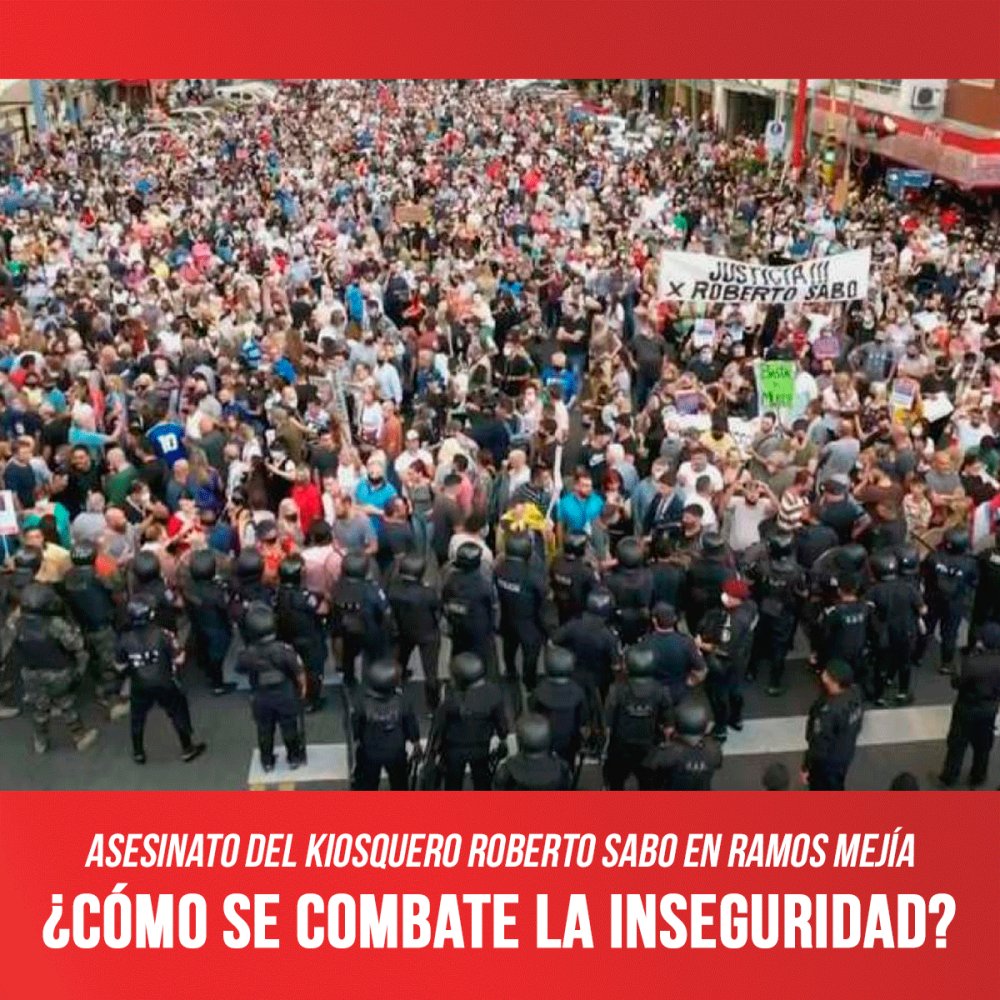 Asesinato del kiosquero Roberto Sabo en Ramos Mejía / ¿Cómo se combate la inseguridad?