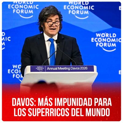 Davos: más impunidad para los superricos del mundo