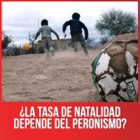 ¿La tasa de natalidad depende del peronismo?