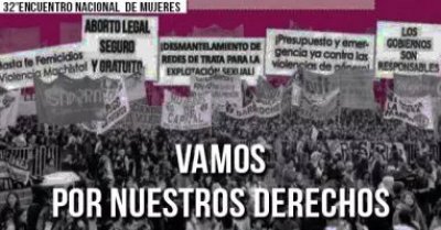 32° Encuentro Nacional de Mujeres: Vamos por nuestros derechos