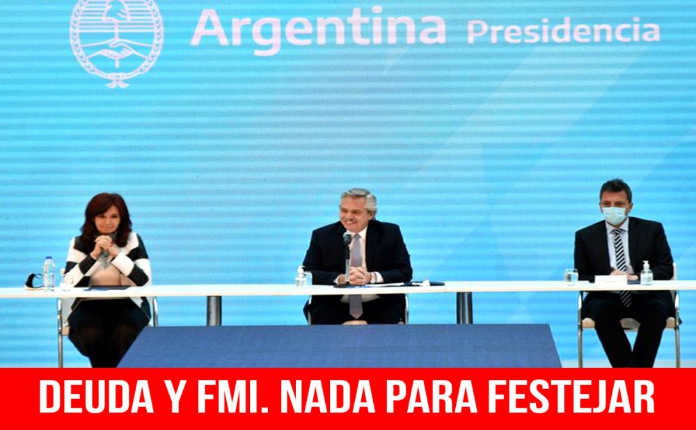 Deuda y FMI. Nada para festejar