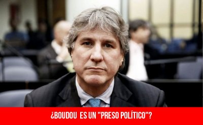¿Boudou  es un "preso político"?