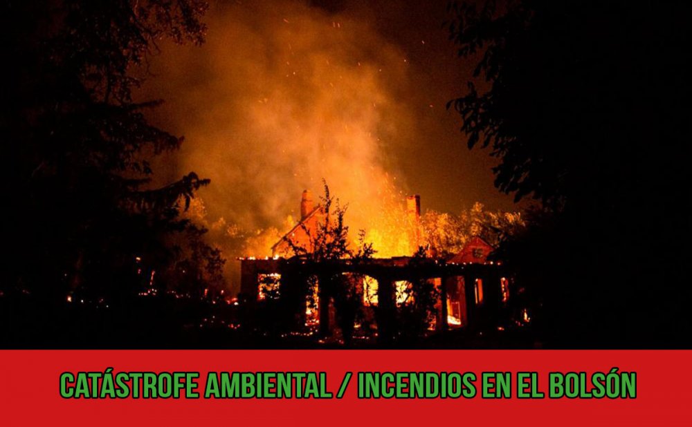 Catástrofe ambiental / Incendios en El Bolsón