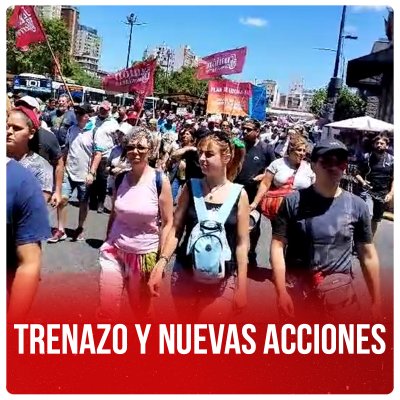Trenazo y nuevas acciones