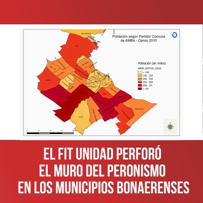 El FIT Unidad perforó el muro del peronismo en municipios bonaerenses