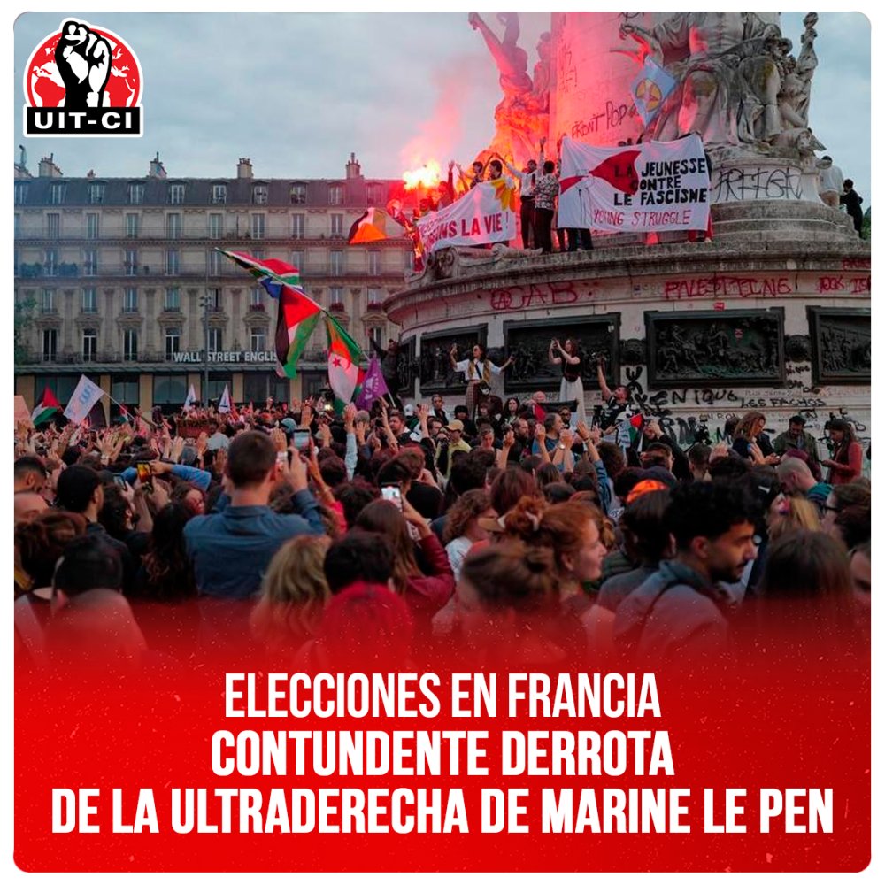 Elecciones en Francia. Contundente derrota de la ultraderecha de Marine Le Pen