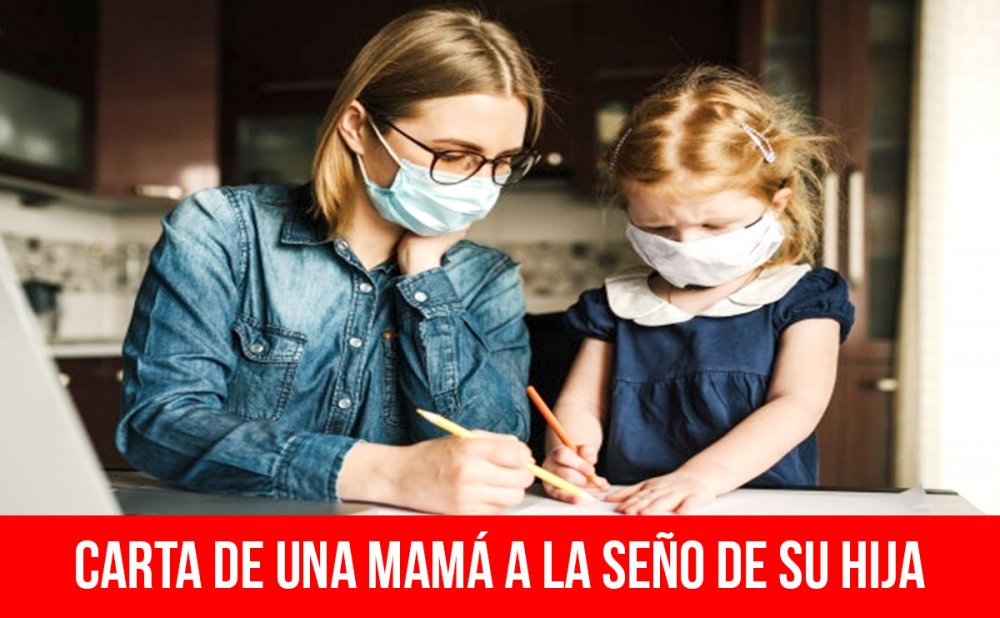 Carta de una mamá a la seño de su hija