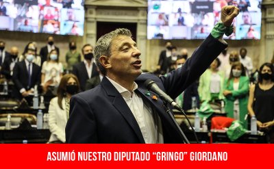 Asumió nuestro diputado “Gringo” Giordano