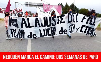 Neuquén marca el camino: dos semanas de paro