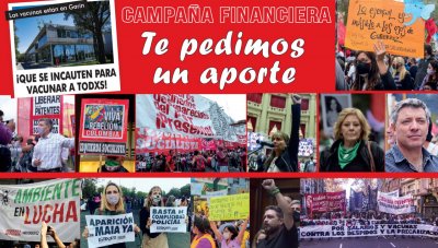 Campaña financiera. Te pedimos un aporte