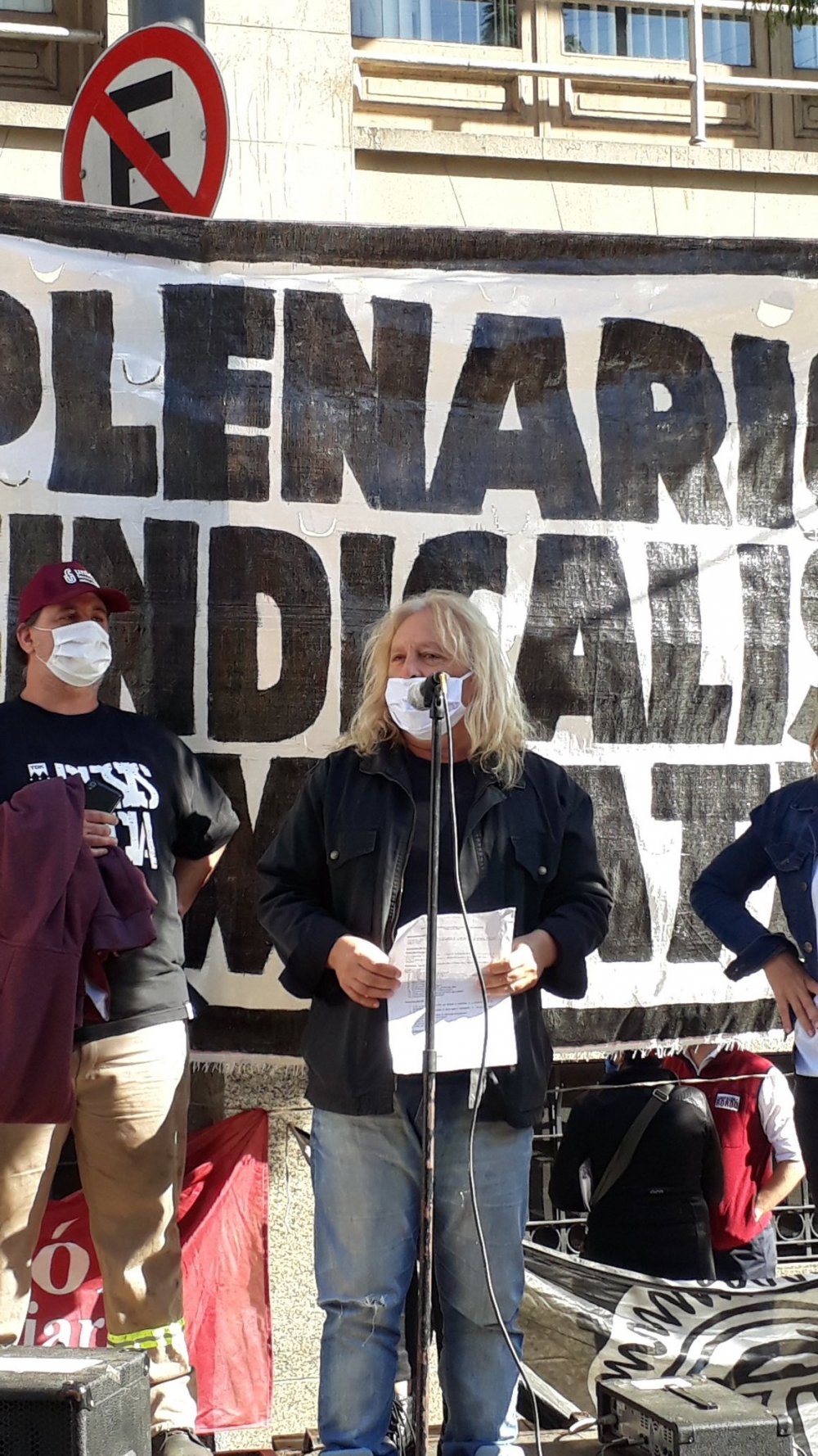 Sobrero frente al Ministerio: “La cuarentena la rompen la UIA, la CGT y el gobierno”