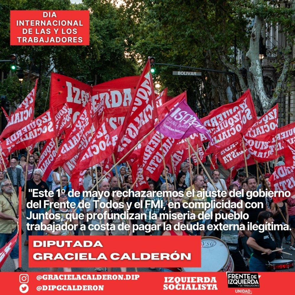 Proyecto de Declaración/ 1º de mayo: Día Internacional de las y los Trabajadores