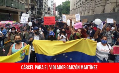 Cárcel para el violador Garzón Martínez