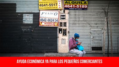 Ayuda económica ya para los pequeños comerciantes