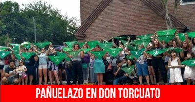 Pañuelazo en Don Torcuato