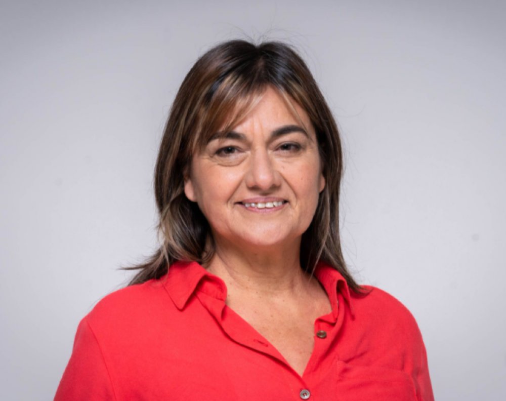 Diputada Mónica Schlotthauer y Nicolás Del Caño en Junín