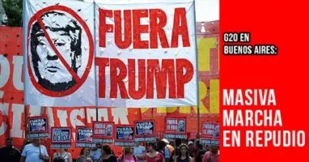 Masiva marcha de repudio