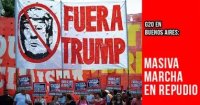 Masiva marcha de repudio