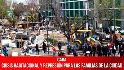 CABA / Crisis habitacional y represión para las familias de la ciudad