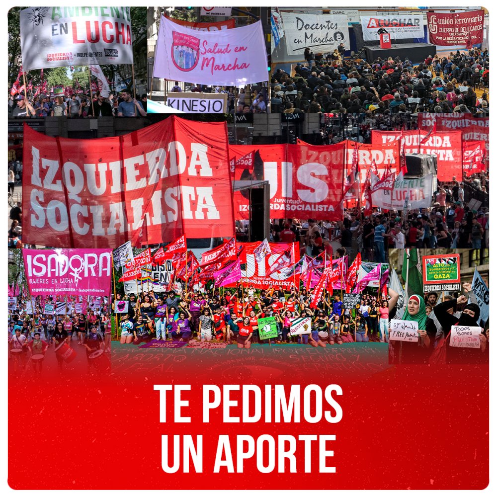 Te pedimos un aporte