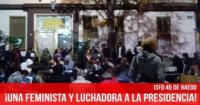 Ganamos nuevamente el centro de estudiantes ISFD 45 de Haedo: ¡Una feminista y luchadora a la presidencia!